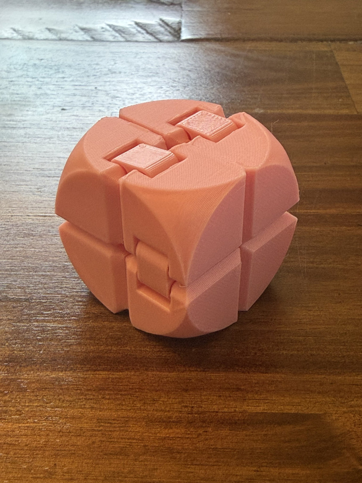 Pink Infinity Cube with Rounded texture